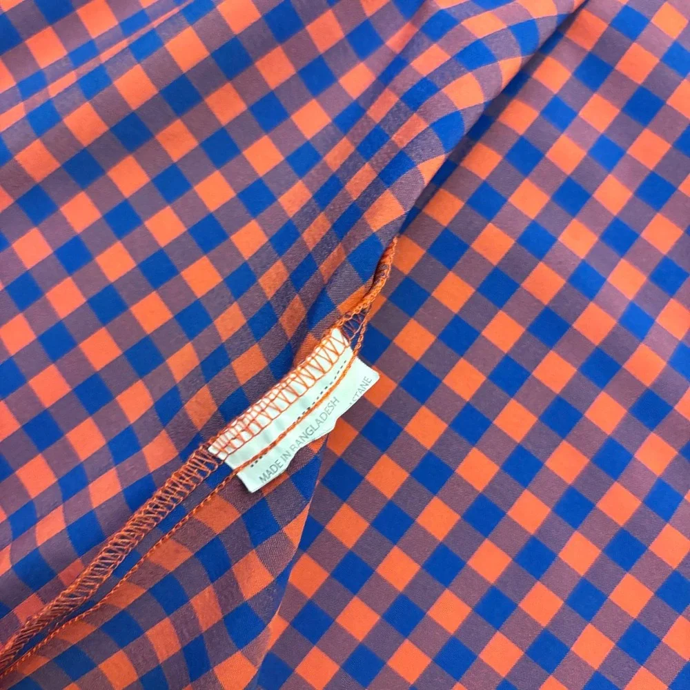 Southern‎ Proper | Mens XL | Gingham Button Down Shirt | Red Blue | Performance